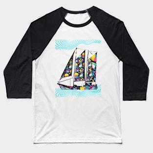 Voyage of Vibrancies Baseball T-Shirt